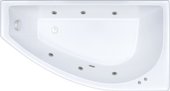 Ванна Triton Бэлла 140x77 L Экстра Базовая Flat (с гидромассажем)