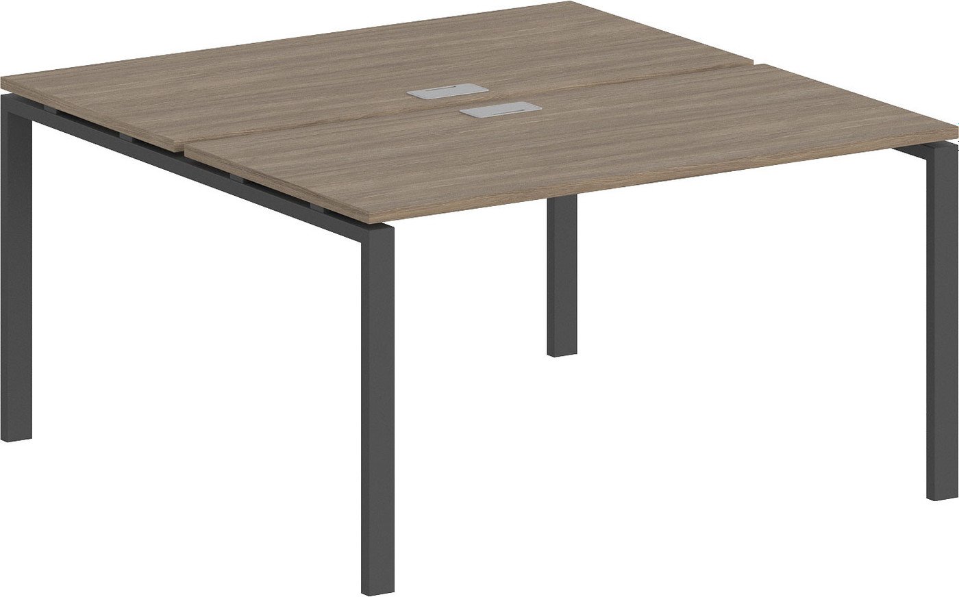 Стол Norden 120x143.8x75 SG.244.OD.63.AN (антрацит/дуб темный)