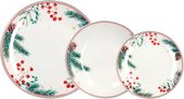 Набор обеденных тарелок Tognana Madison Candy Christmas MC070186050 (18пр)