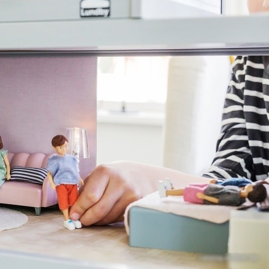 Аксессуары для кукольного домика Lundby Спальня LB-60306400