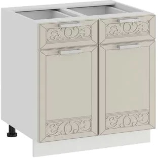 Шкаф напольный Трия Долорес 1Н6Я1 (крем)