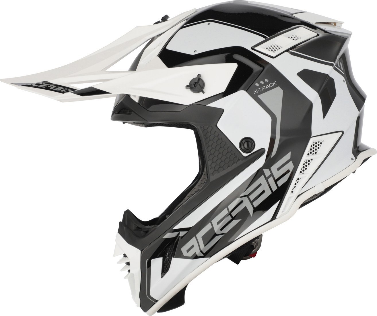 Мотошлем Acerbis X-Track 22-06 0025032.726.064 (M, черный/белый 2)