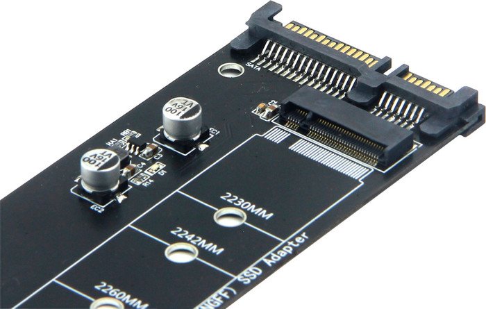 Адаптер для подключения M.2 накопителей Cablexpert EE18-M2S3PCB-02
