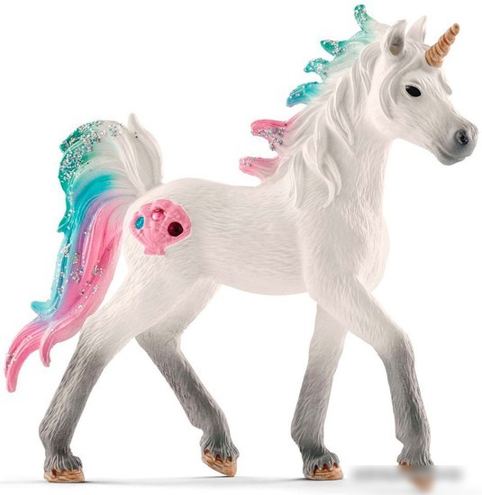 Фигурка Schleich Детеныш морского единорога 70572 Фигурка Schleich Детеныш морского единорога 70572