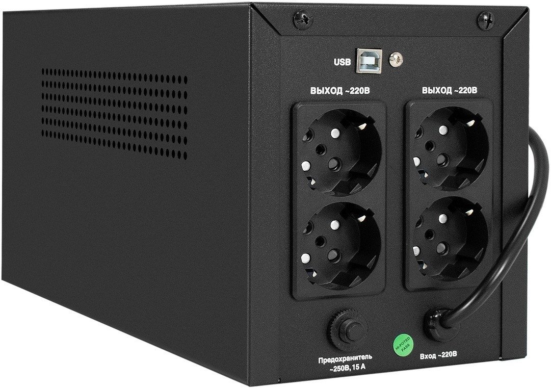 Источник бесперебойного питания ExeGate Smart LB-2200.LCD.AVR.4SH.USB EX299787RUS