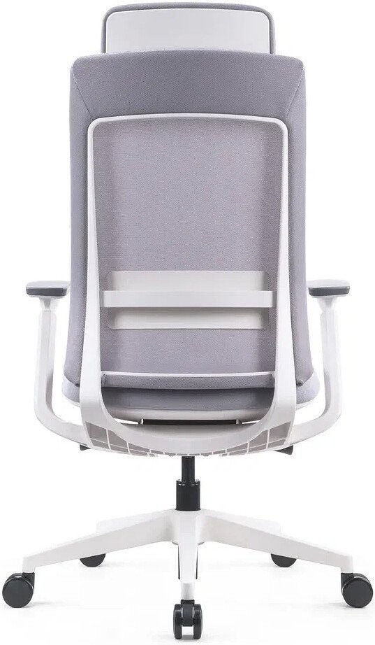 Офисное кресло SitZone E-VL002A-BS (сетка, ткань, пластик, серый)