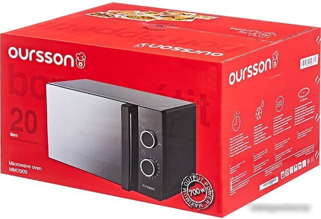 Микроволновая печь Oursson MM2009/BL