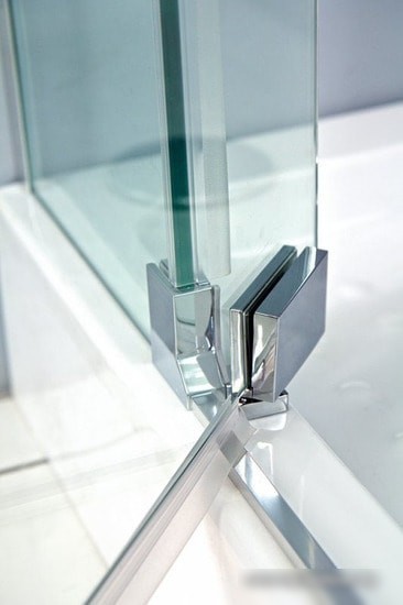 Душевой уголок Cezares SLIDER-AH-2-90/100-100/110-GRIGIO-Cr