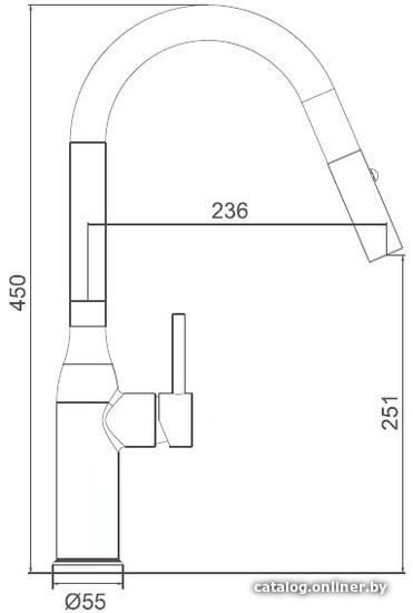 Смеситель Gappo G4398-46