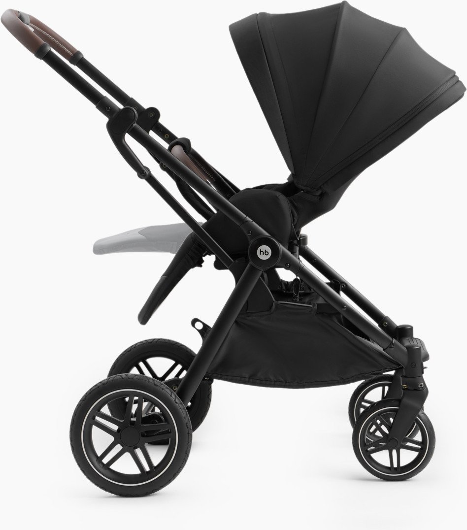 Коляска прогулочная «книга» Happy Baby Luna 360 (black nova)