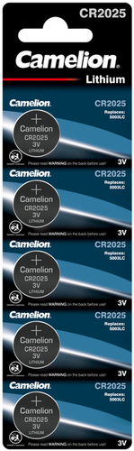 Батарейка Camelion CR2025-BP5 1594