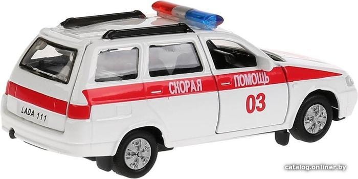 Технопарк Lada 111 Скорая SB-16-67-A-WB