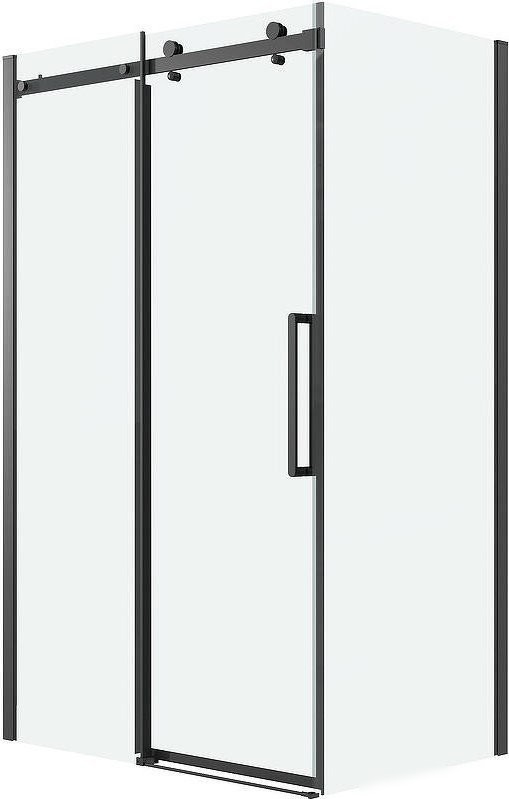 Душевая стенка Grossman Classic 80x195 200.K33.04.80.21.00 (черный матовый/стекло прозрачное)