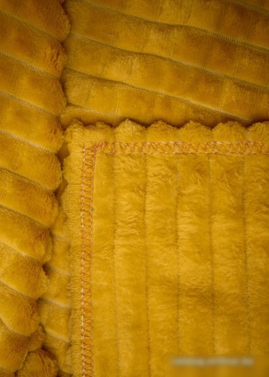 Плед Tex Republic FF FNJq Y 2022 15-1050 200x220 см (желтый)