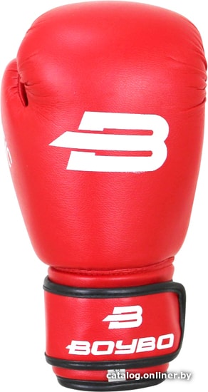 Перчатки для единоборств BoyBo Basic 6 OZ (красный)