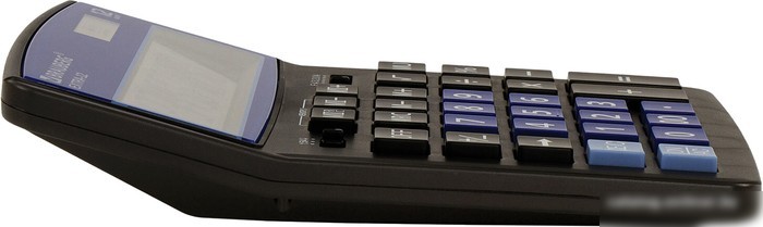 Бухгалтерский калькулятор BRAUBERG Extra 12-BKBU 250472 (черный/синий)