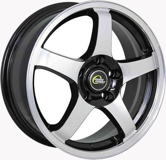 Литые диски Cross Street CR-14 16x6.5" 5x108мм DIA 63.4мм ET 50мм BKF