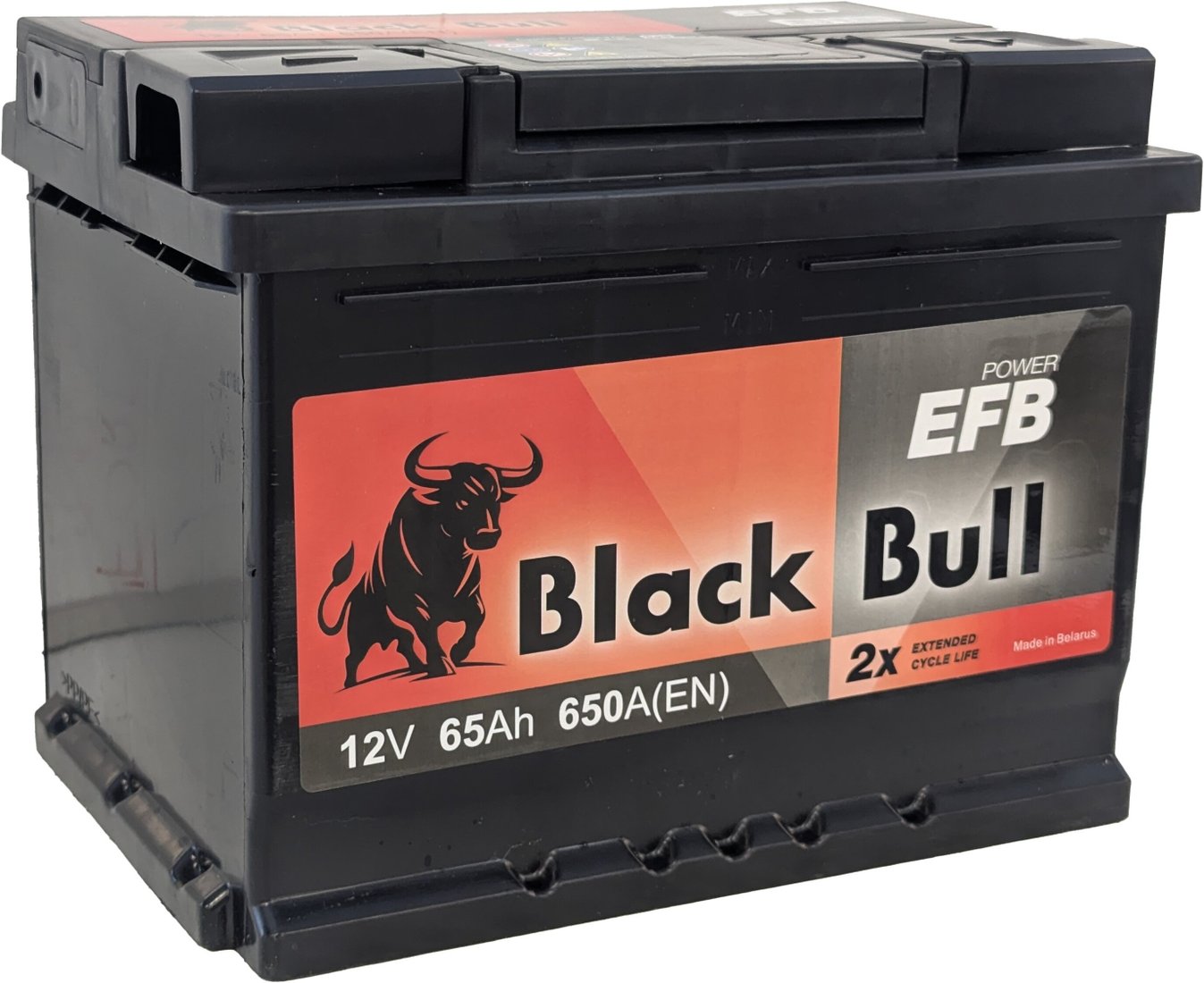Автомобильный аккумулятор Black Bull EFB R+ (65 А·ч) Автомобильный аккумулятор Black Bull EFB R+ (65 А·ч)