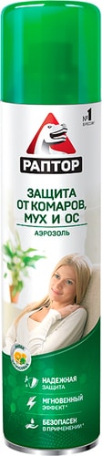 Аэрозоль от насекомых Раптор От летающих насекомых A1643 275 мл
