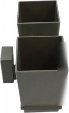 Стакан для зубной щетки и пасты Wisent WP2708