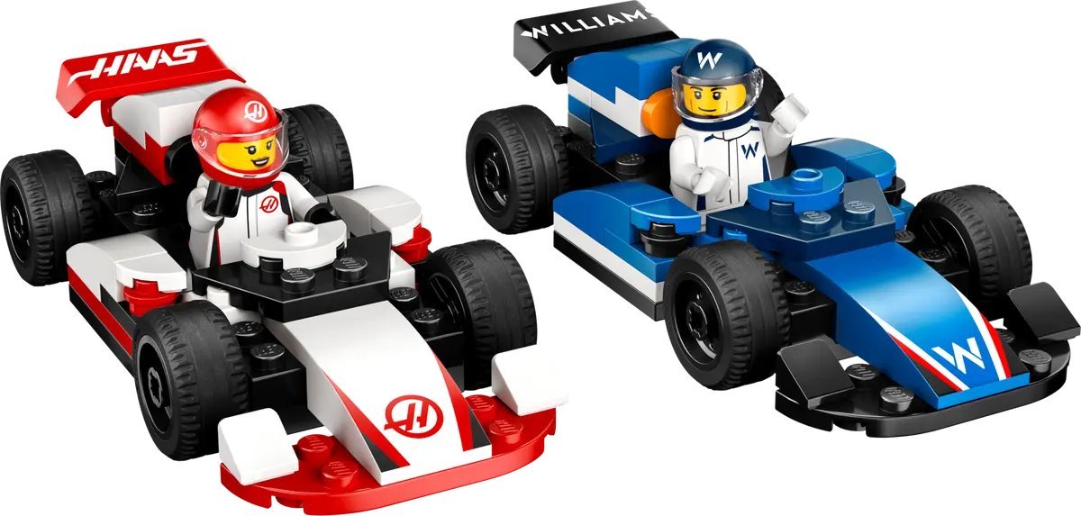 Конструктор LEGO City Formula 1 Гоночные автомобили Williams и Haas 60464