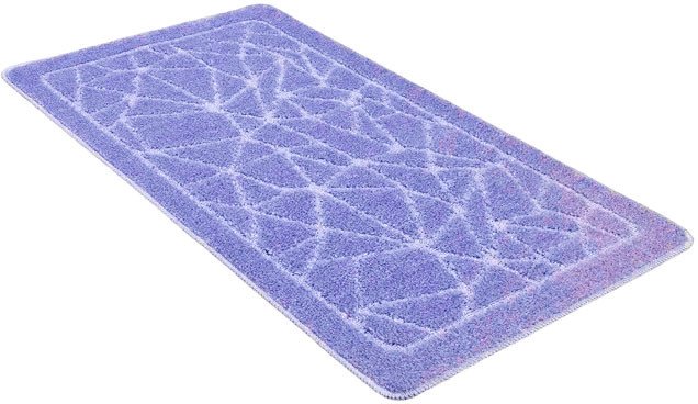 Коврик для ванной Shahintex РР 80x120-001 S 837175 (голубой)