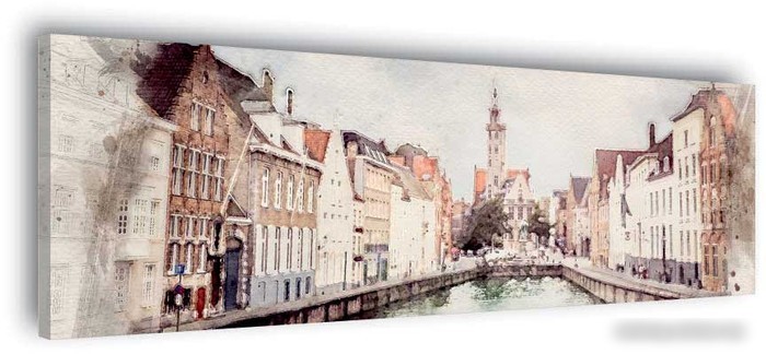 Картина Stamprint Городской канал АT031 (45x140)