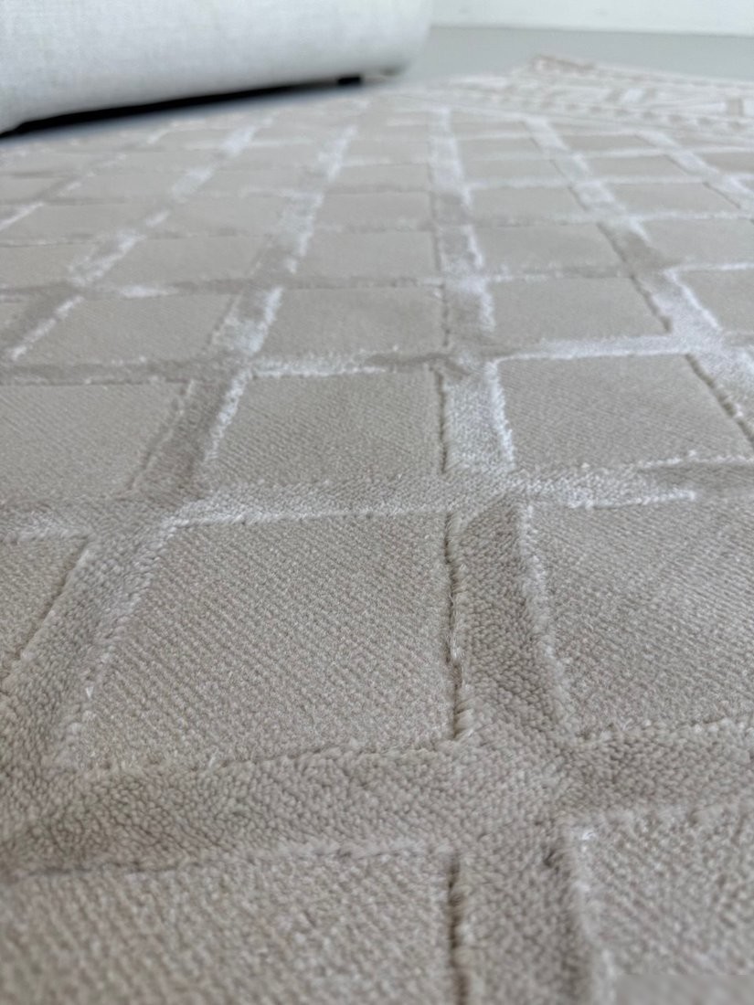 Ковер для жилой комнаты LAXMI Comfort 847 прямоугольник (1.2x1.8, Beige/Beige)