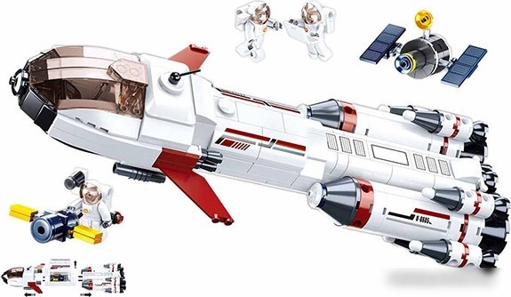 Конструктор Sluban Космос M38-B0925 Saturnus Expedition Rocket