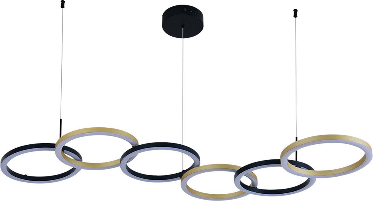 Подвесная люстра Indigo Light Anello 14034/A/6P V000213L (черный)