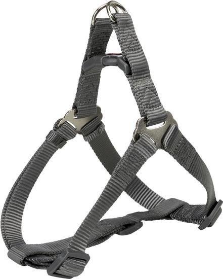 Шлея Trixie Premium One Touch harness S 204416 (графит)