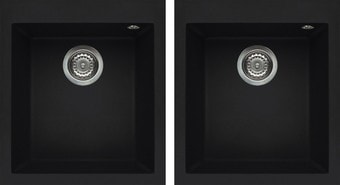 Кухонная мойка Elleci Quadra 200 Black K86
