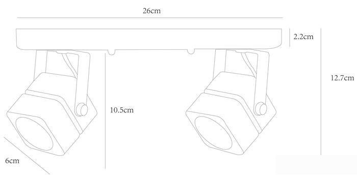 Спот Arte Lamp Misam A1315PL-2BK