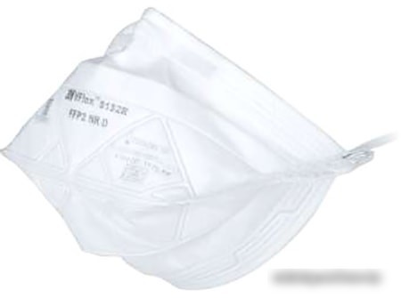 3M Противоаэрозольная фильтрующая полумаска 9152R Vflex