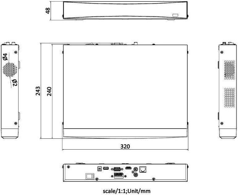 Сетевой видеорегистратор Hikvision DS-7608NXI-K1