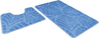 Набор ковриков Shahintex Актив Icarpet 001 60x100/60x50 836093 (синий 56)