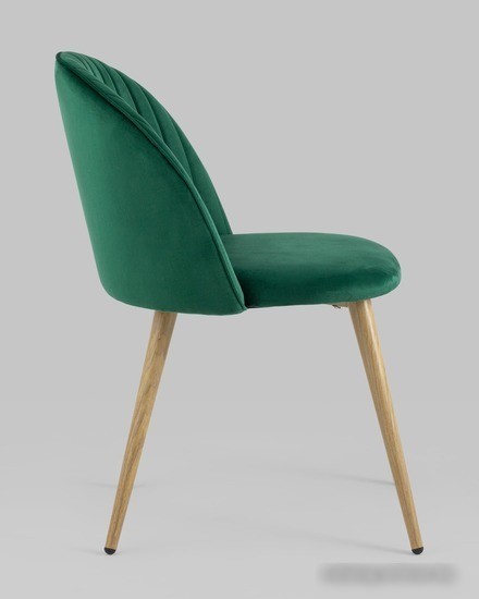 Стул Stool Group Лион Страйпс DC-69030G HLR-56 (велюр зеленый)