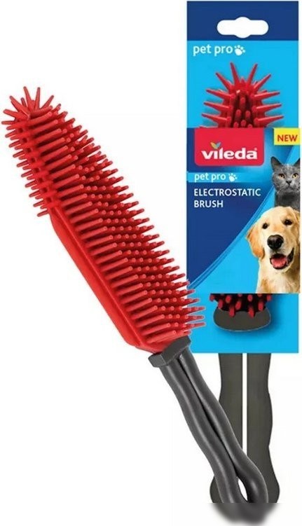 Щетка для пола Vileda Pet Pro электростатическая для волос и шерсти