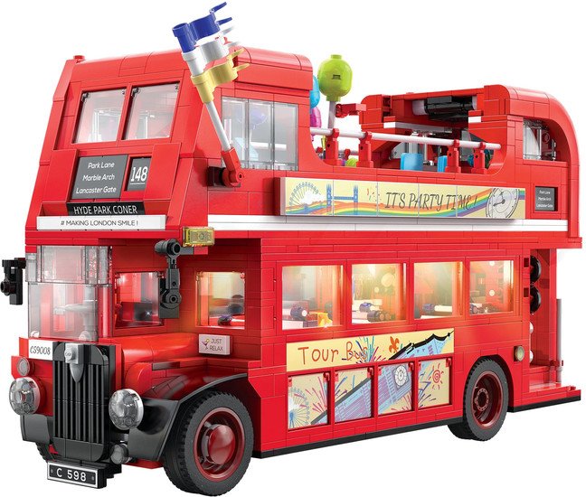 Конструктор CaDa London Vintage Tour Bus C59008W