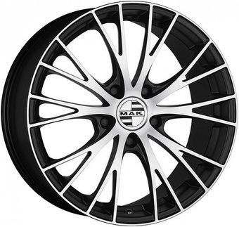 Литые диски MAK Rennen 21x9.5" 5x112мм DIA 66.45мм ET 27мм Ice Black