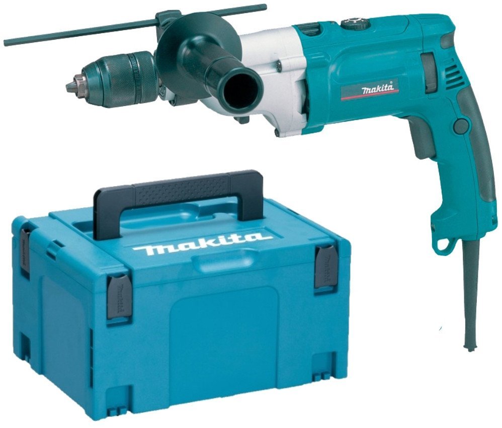 Ударная дрель Makita HP2071J (кейс)