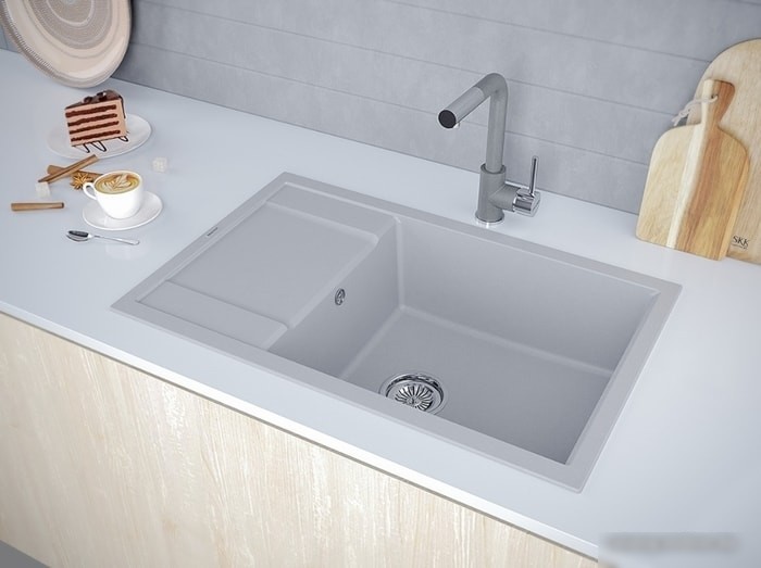Кухонная мойка Paulmark Verlass PM317850-GRM