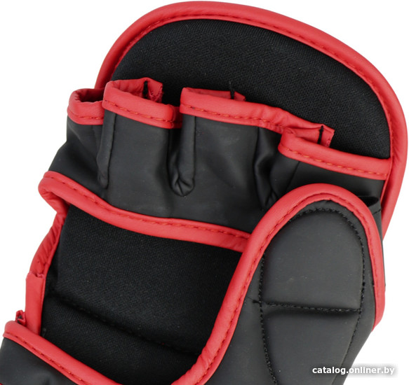 Тренировочные перчатки BoyBo Wings BBGL-26 Flex для ММА (XL, черный/красный)