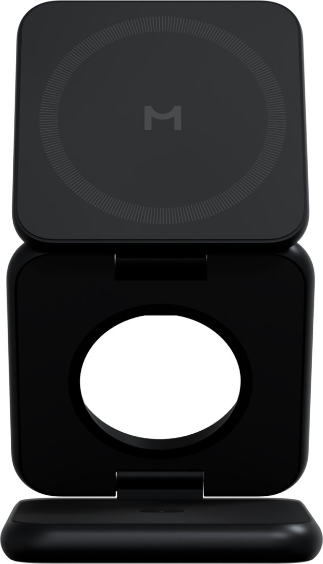 Беспроводное зарядное Magssory Fold Pro 3 в 1 WCH063 (черный)