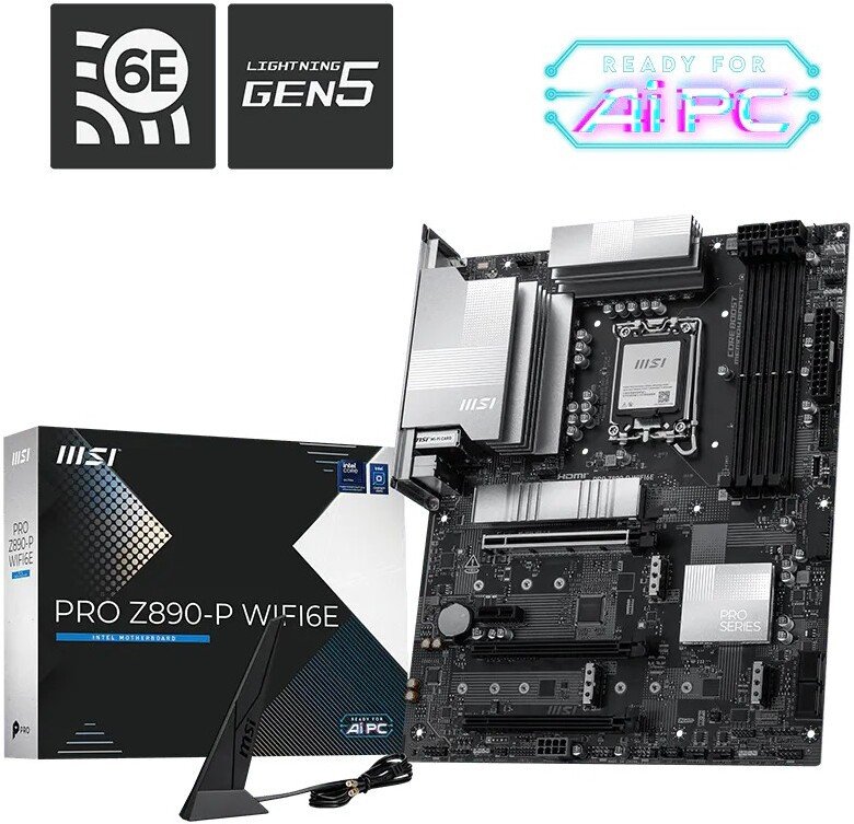 Материнская плата MSI Pro Z890-P WiFi6E