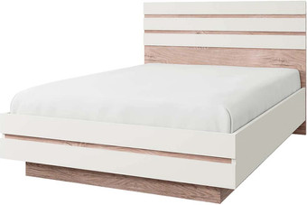 Кровать Anrex Lima 160x200 с ПМ (персидский жемчуг/мадура)