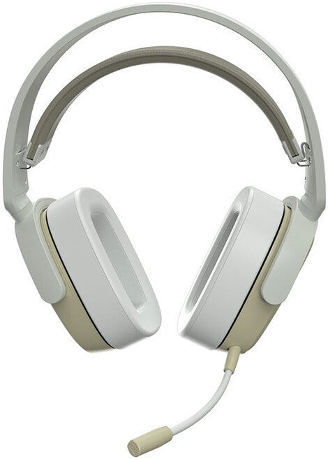 Наушники Ajazz AHM09 Max (белый/серый)