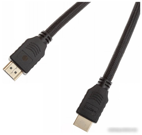 Кабель CACTUS HDMI - HDMI CS-HDMI.2-1.8 (1.8 м, черный)