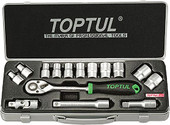 Набор торцевых головок Toptul GCAD1502 15 предметов