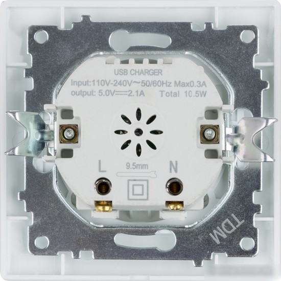 Розетка USB TDM Electric Лама SQ1815-0041